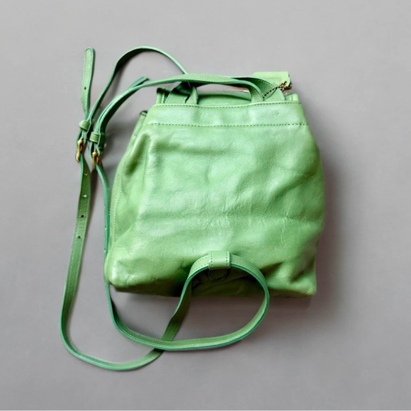 Vintage Coach Pear Green Bantam Mini Backpack Bag 4152 USA - Picture 2 of 9